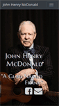 Mobile Screenshot of johnhenrymcdonald.com
